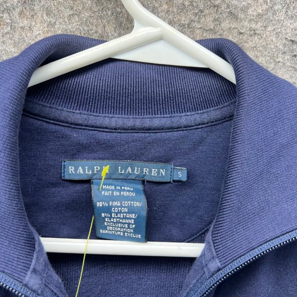 Vintage Ralph Lauren Jacket Women Small Blue US Open 2011 Tennis Bomber Big Pony - Picture 3 of 11